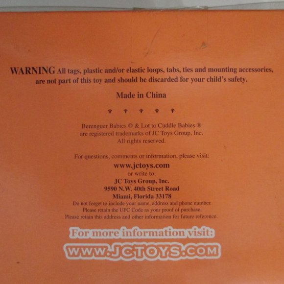 2008 Berenguer Lots to Cuddle Doll with Toy in Original Package Cute Expression - Picture 6 of 6